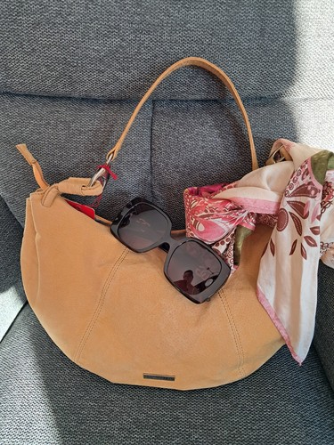 Tasche echt leder wildleder - tasche,