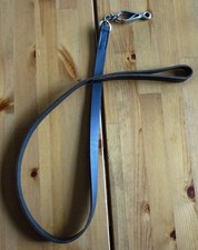 Kurze Hundeleine aus Leder 115 cm NEU