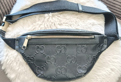 Gucci bauchtasche schwarz mit - gucci,