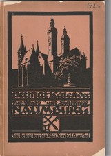 Naumburg,1926,Heimatkalender,illustriert,106 Seiten,22x14 cm,Reklame,