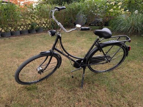 Gazelle hollandrad grau gang - grau, 3-gang