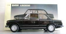 BMW 2002 Tii in OVP AUTOart Millennium 1:18 sehr guter Zustand schwarz