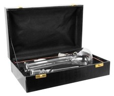 Glass pipes Glass Vase Bong Glass Water Pipes im Koffer - 23cm