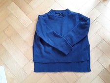 Blauer Pullover von Massimo Dutti, Wolle/Kashmir, Gr.XS