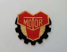 DDR  Aufnäher  Motor Betriebssportgemeinschaft Sportvereinigung Patch