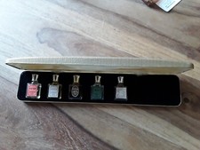 5 MINI PARFUME FLAKONS PARIS