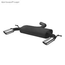 Ulter Duplex Sportauspuff Audi A3 8P 2003-2012 120x80 oval eingerollt