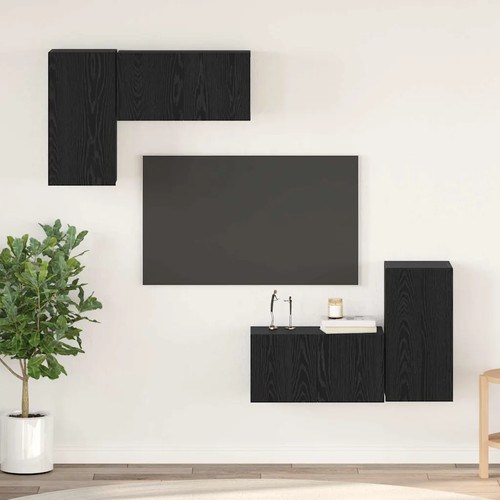 Schrank set tlg wohnwand - set, 4-tlg.