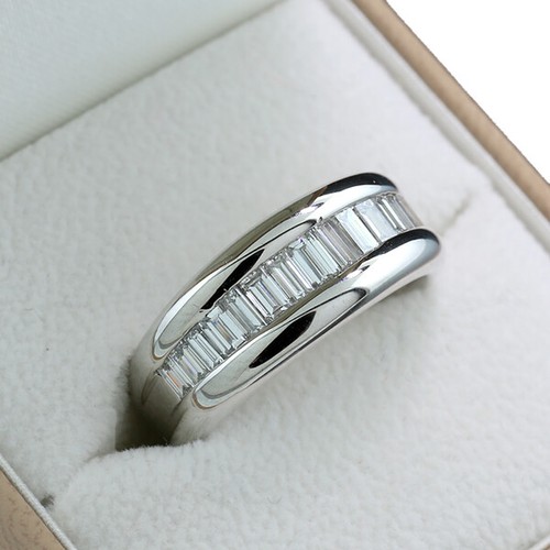 Ring platin diamanten - platin,