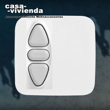 Rollladenschalter 1-fach Somfy® Inis Uno mit Abdeckung BUSCH-JAEGER Reflex SI® R