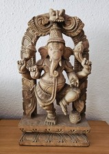 Holzskulptur Gott Ganesha