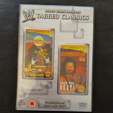 WWE -  SummerSlam 1994 & 1995 Tagged Classics 2-DVD Set, WWF Wrestling, selten