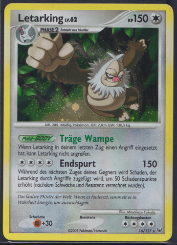 Letarking 127 holo rare - rare,