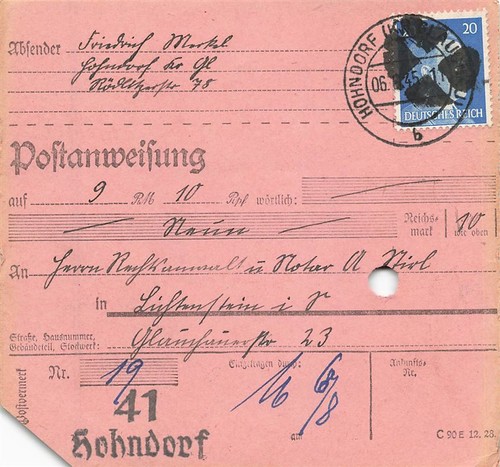 897168 sbz postanweisung mit - 897168),