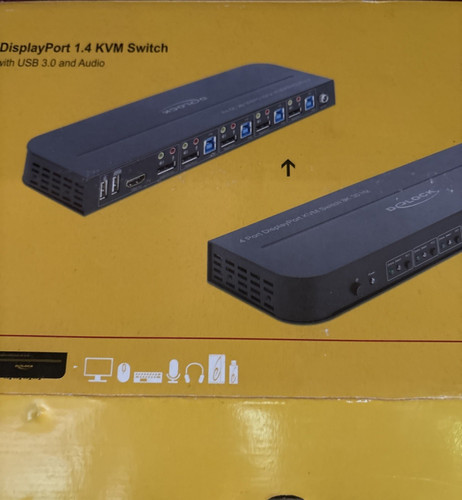 Delock displayport kvm - 1.4,