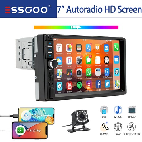 Autoradio din bluetooth - 1,