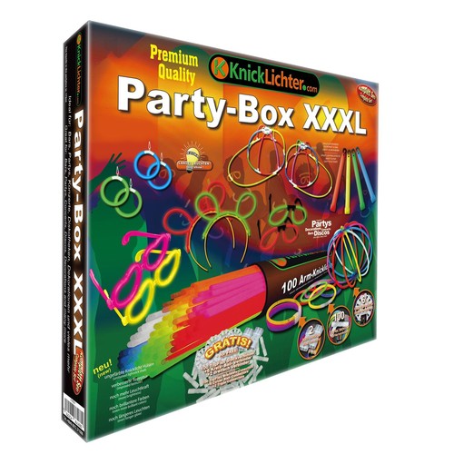 Riesige knicklichter party - party, box