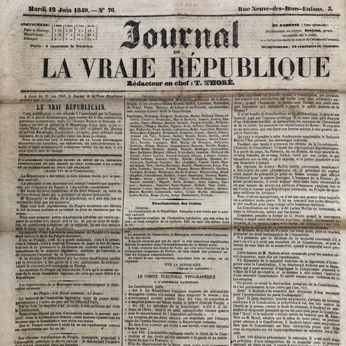 Zeitung der wahren republik - der,