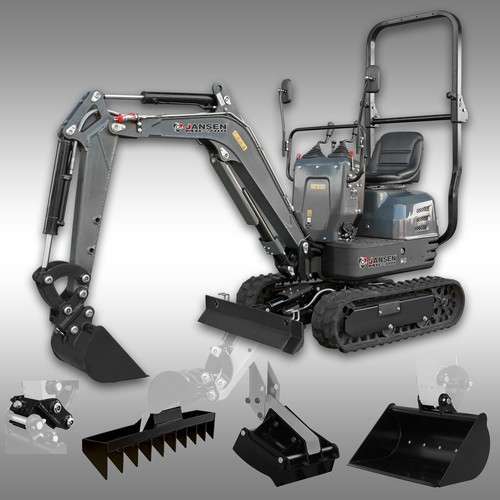 Jansen 700 minibagger - mb-700,