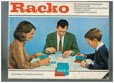 Racko Ravensburger alt Sortiere Karten nach aufsteigenden Zahlenwerten