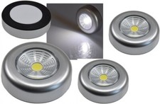 3 x LED Batterie Klebeleuchte