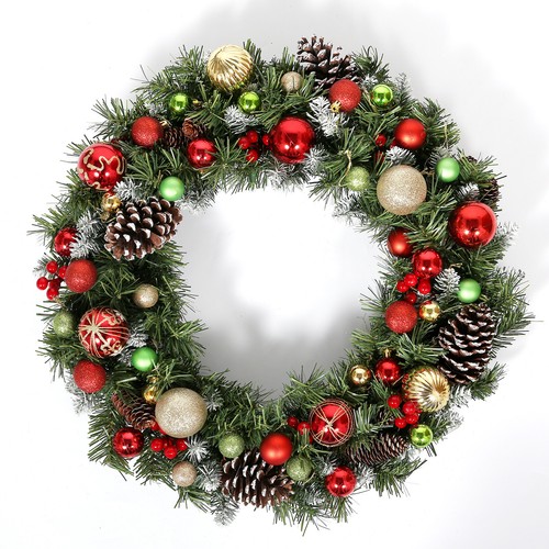 60cm weihnachtskranz türkranz - 60cm,