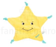 Pampers Schmusetuch Stern gelb Kuscheltuch mit Gesicht Baby Trostspender