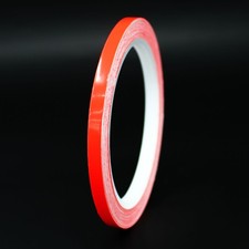 10m Zierstreifen 3mm Neon Rot