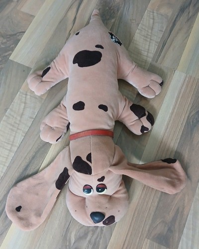 Vintage wauzi stoffhund - vintage,