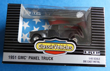 Ertl Die Cast Modell 1 : 43 OVP US GMC Panel Truck 1951 Silver Bird Lieferwagen