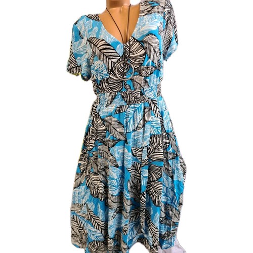 Aniston kleid jerseykleid blau - aniston,