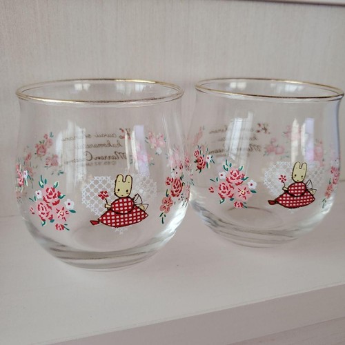 Sanrio maron creme glas tasse - creme,