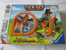 Tiptoi Tierset Im Zeitalter der Dinosaurier vollständig 3 Figuren Lernspiele