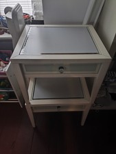 Nachttische Weiß 2 Stk.