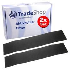 2x Aktivkohlefilter für