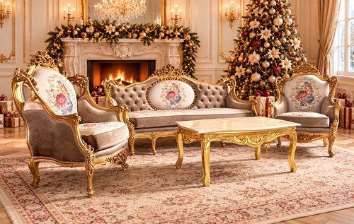 Luxury sofa set royal baroque - sofa,