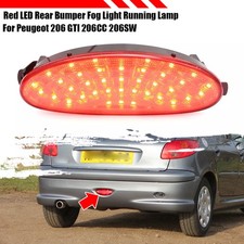 Rot Rücklicht Mitte