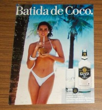 Seltene Werbung BATIDA DE COCO