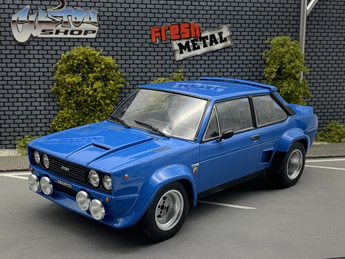 Fiat 131 abarth blau - blau, ixo