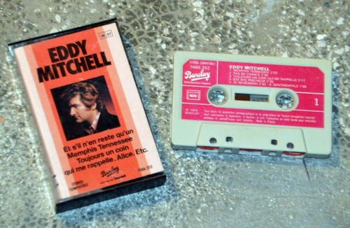 Audiokassette eddy mitchell - eddy,