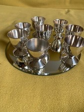 Rein Silber Eierbecher, 835, ( 8 Stück vorhanden)