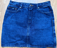 A.P.C. Standard Rock Skirt Selvedge Jeansrock Rue Madame Paris  Size 38 W 28