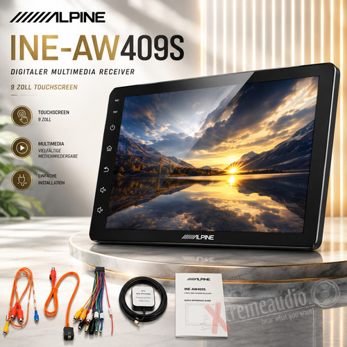 Alpine ine aw409s autoradio - ine-aw409s,