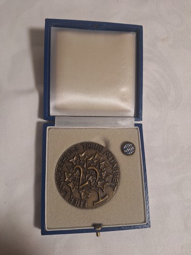 Bronze medaille miniatur - medaille+, miniatur+
