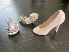 rosa High Heels Aus Keramik