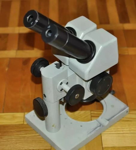 Vintage mikroskop stereoskop - vintage,