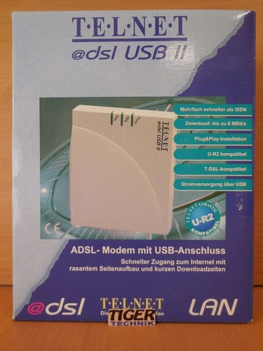 Telnet dsl usb - telnet, modem