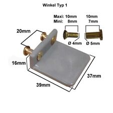 Rolladen Anschlagwinkel Anschlagstopfen Endpunkt Stopper Anschlag Winkel 