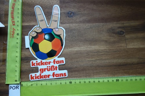 Alter aufkleber fußball - alter,