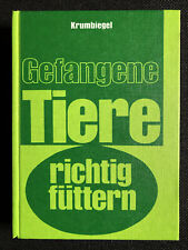 Gefangene Tiere richtig füttern - Dr. Dr. Ingo Krumbiegel